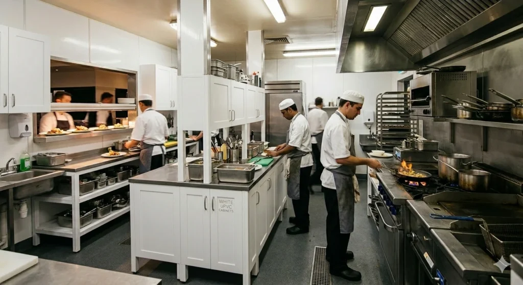 uPVC kitchens for restaurant