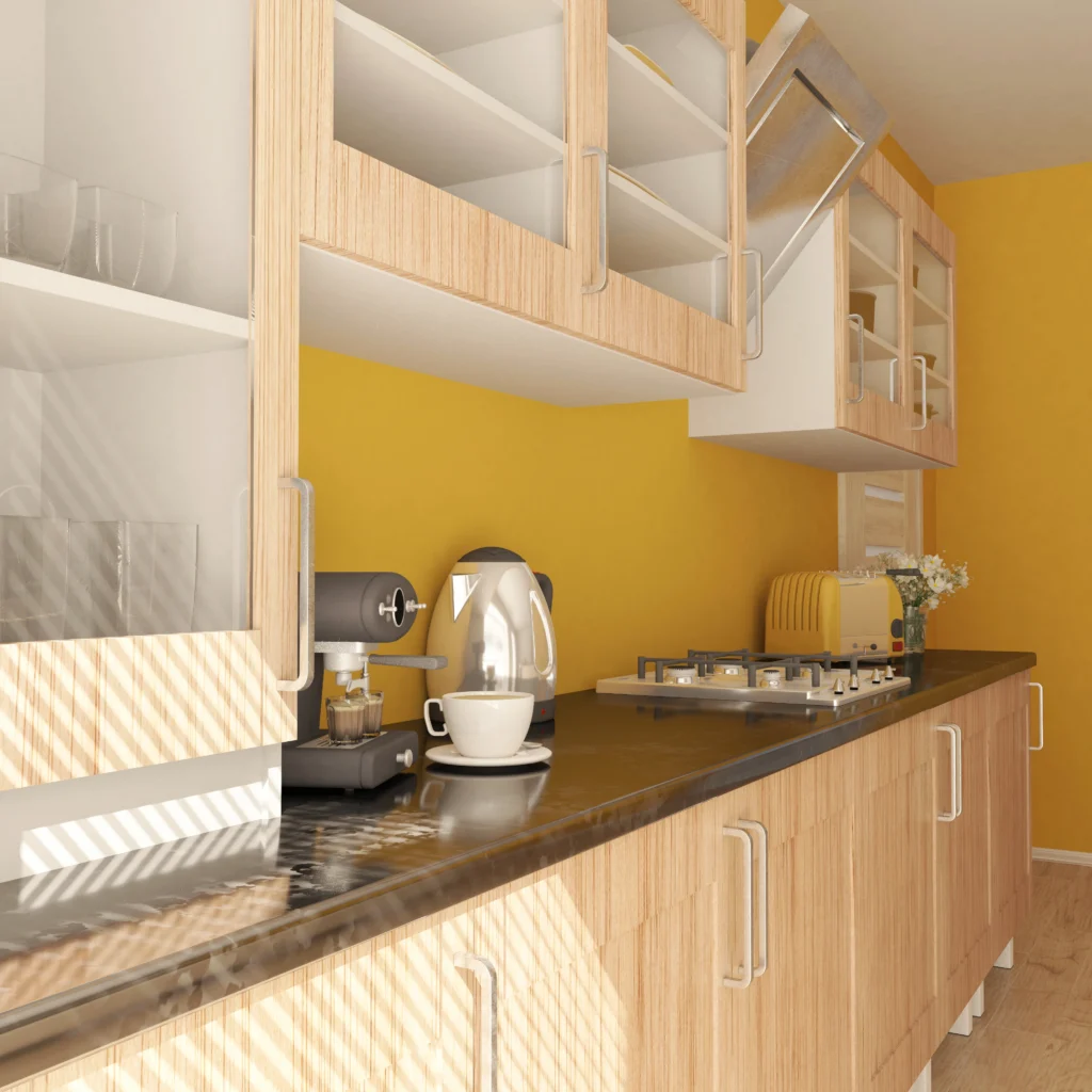 uPVC modular kitchen designs