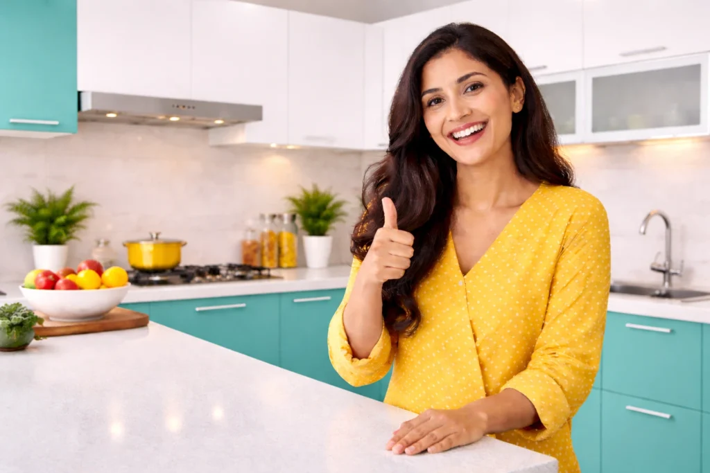 attractive uPVC modular kitchen